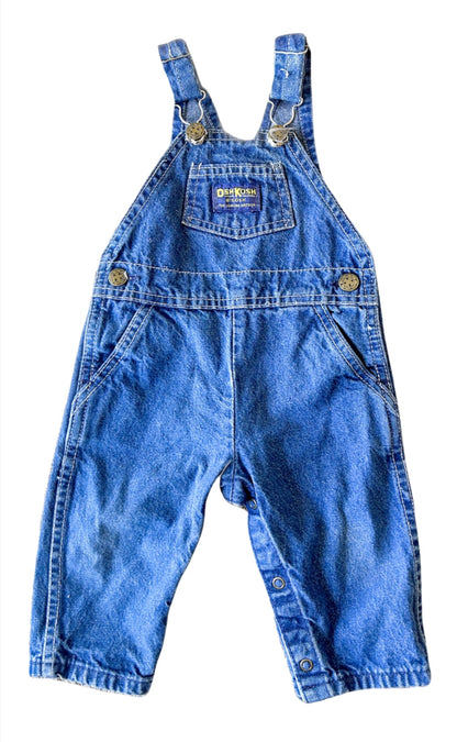 OshKosh B'Gosh Kids Denim Overalls 6-9 Months