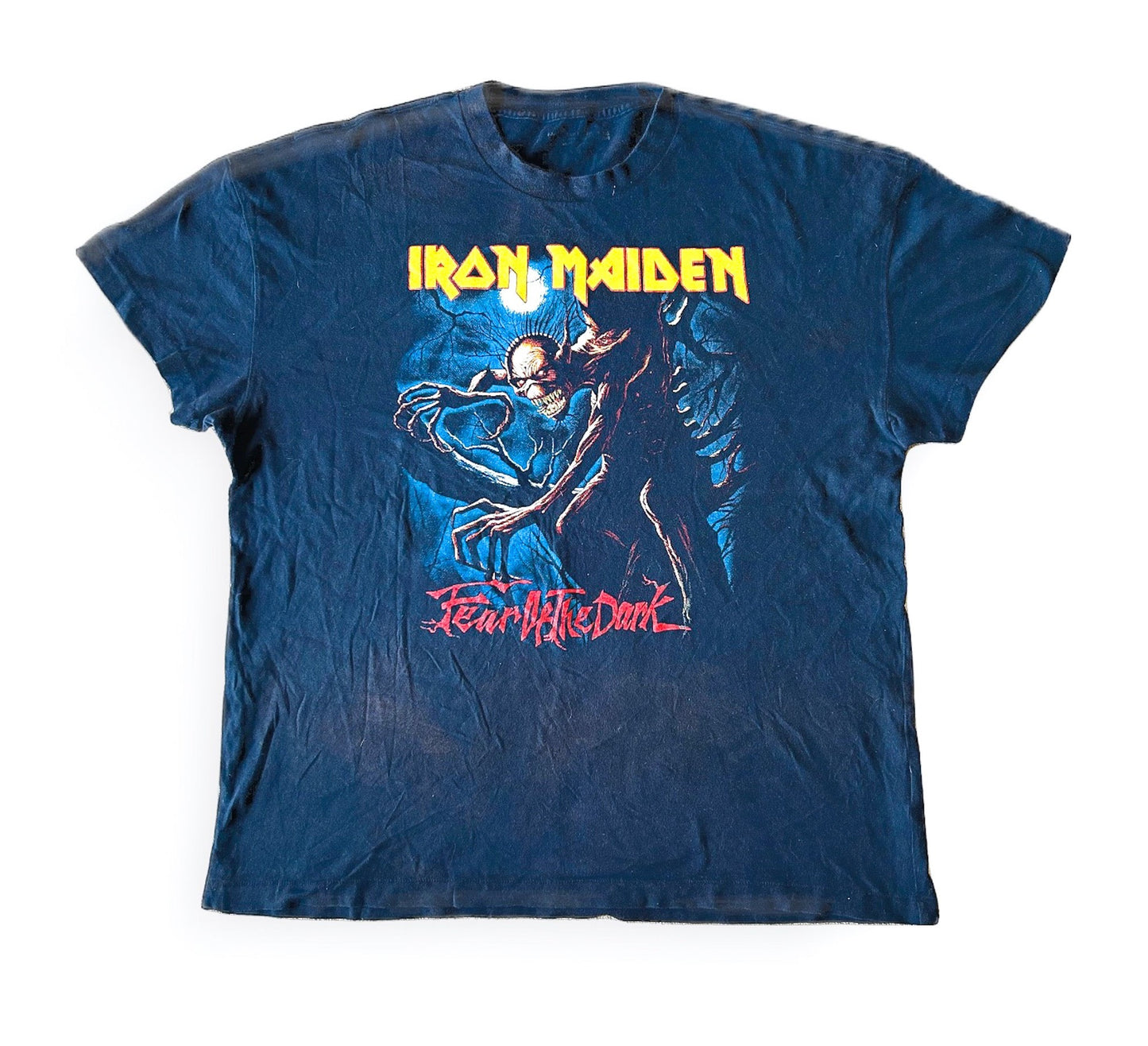 Iron Maiden Fear Of The Dark Band Artist Tee Extra Large