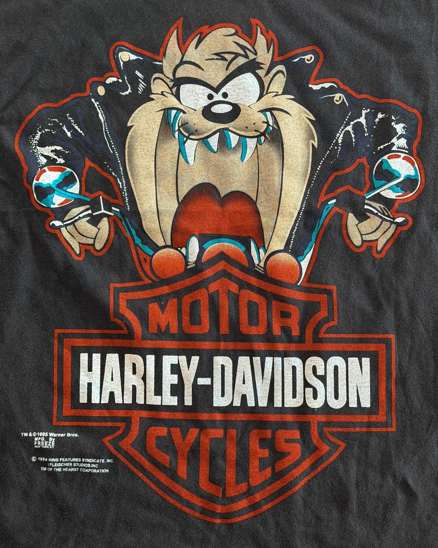 Harley-Davidson Tasmanian Devil Graphic T-Shirt, Large