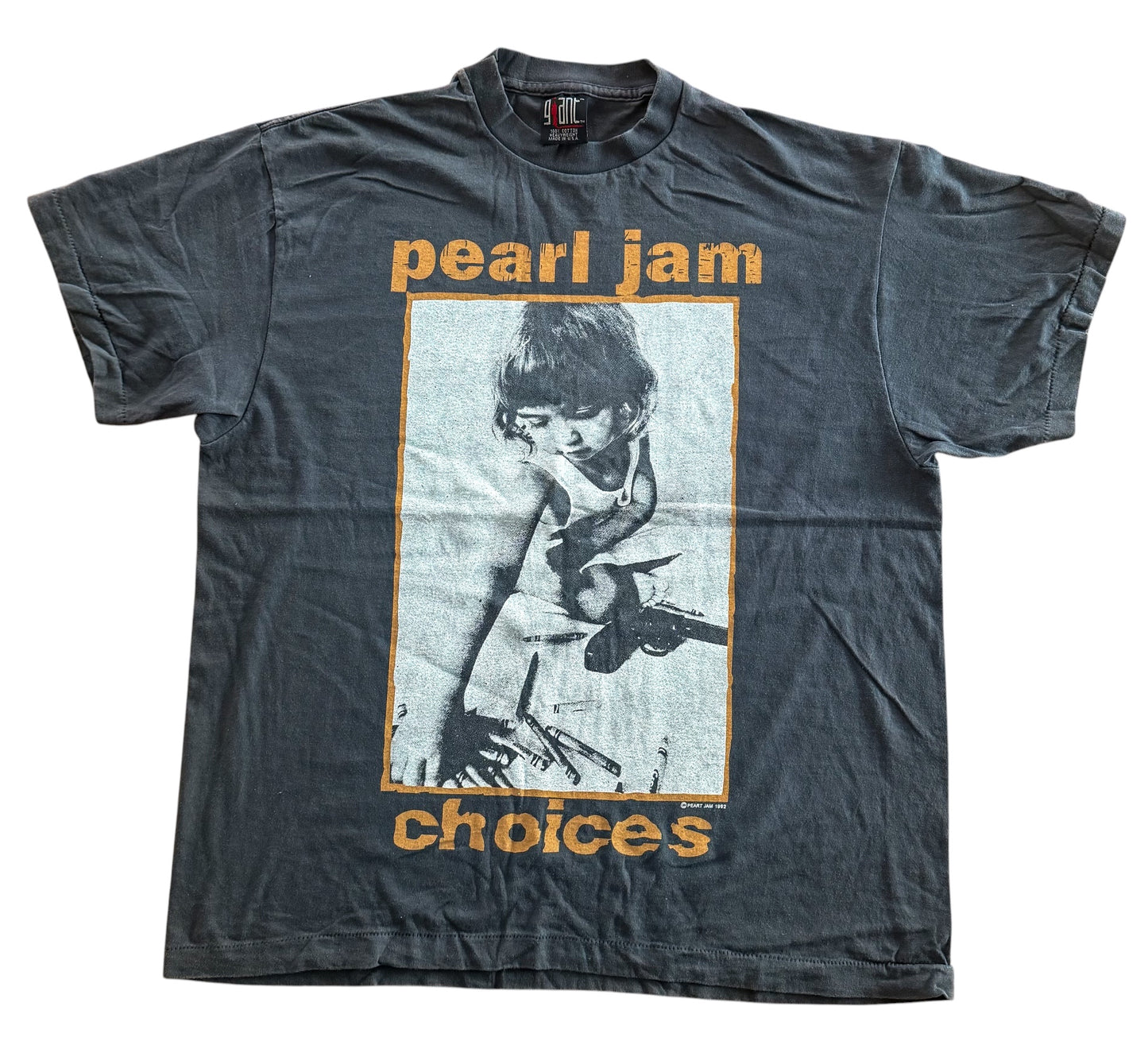 Pearl Jam Choices Graphic T-Shirt, XL