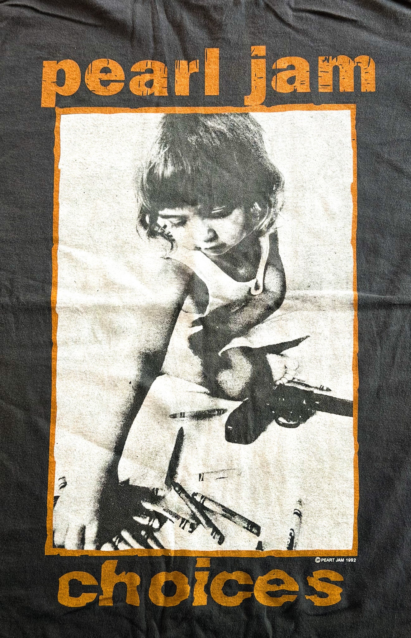 Pearl Jam Choices Graphic T-Shirt, XL