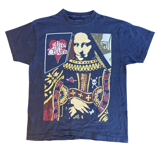 Alice In Chains Medieval Queen Brockum Single Stitch T-Shirt, Large