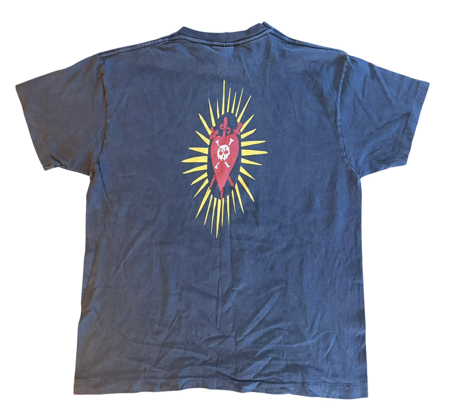 Alice In Chains Medieval Queen Brockum Single Stitch T-Shirt, Large