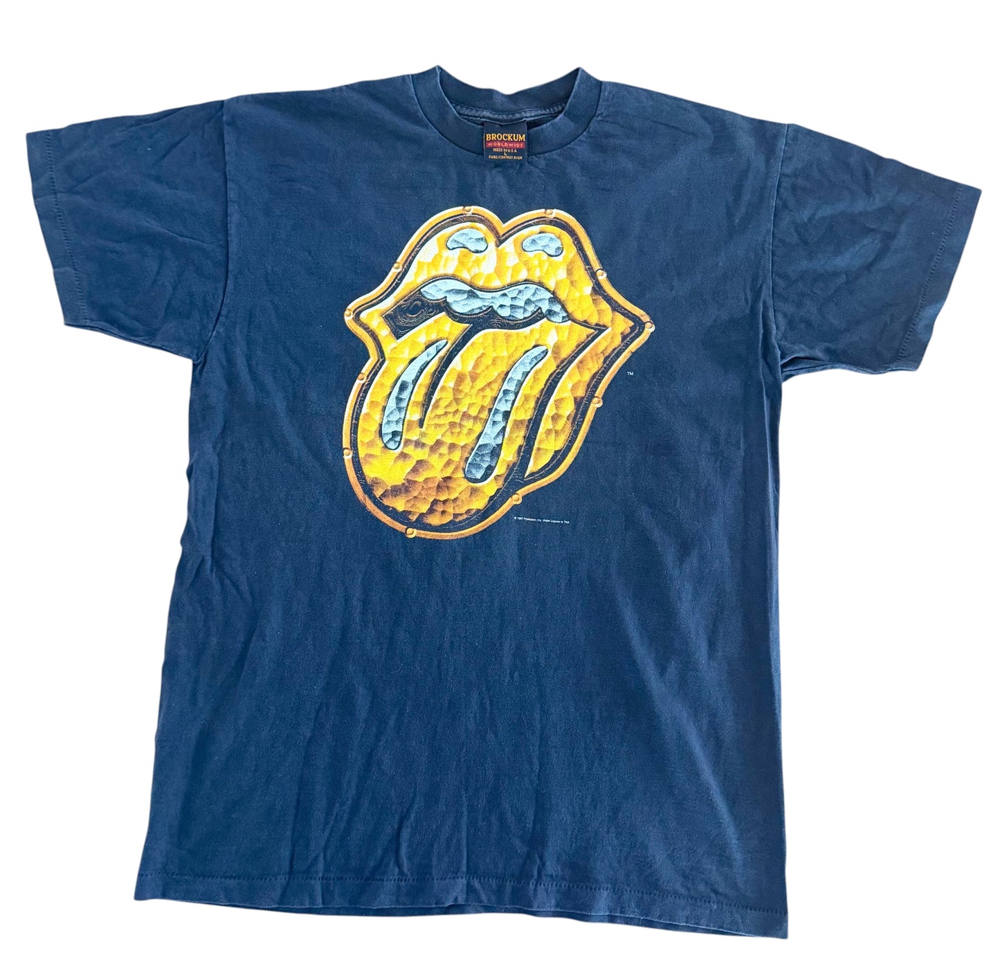 Rolling Stones Bridges to Babylon Tongue Logo Band T-Shirt, Large
