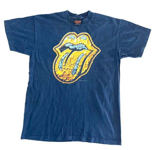 Rolling Stones Bridges to Babylon Tongue Logo Band T-Shirt, Large