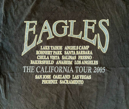 Vintage 2005 Eagles California Tour Tee