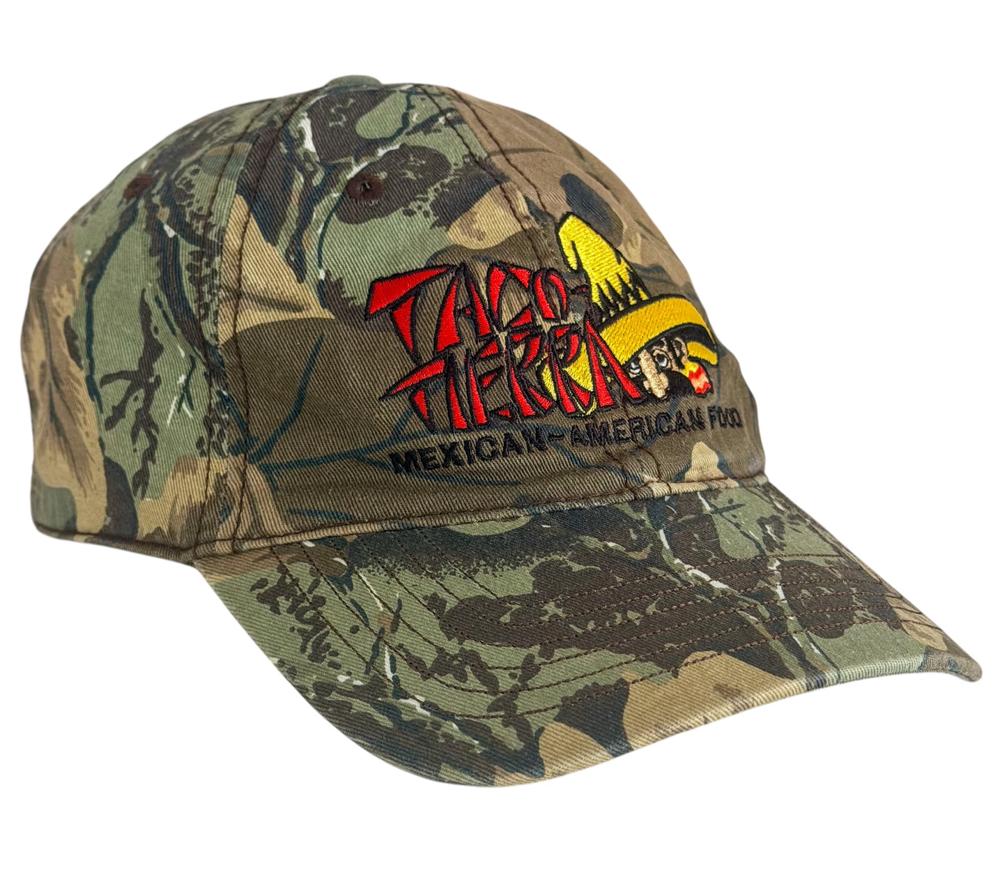 1990s Zasa Tierra Realtree Camo Embroidered Cap