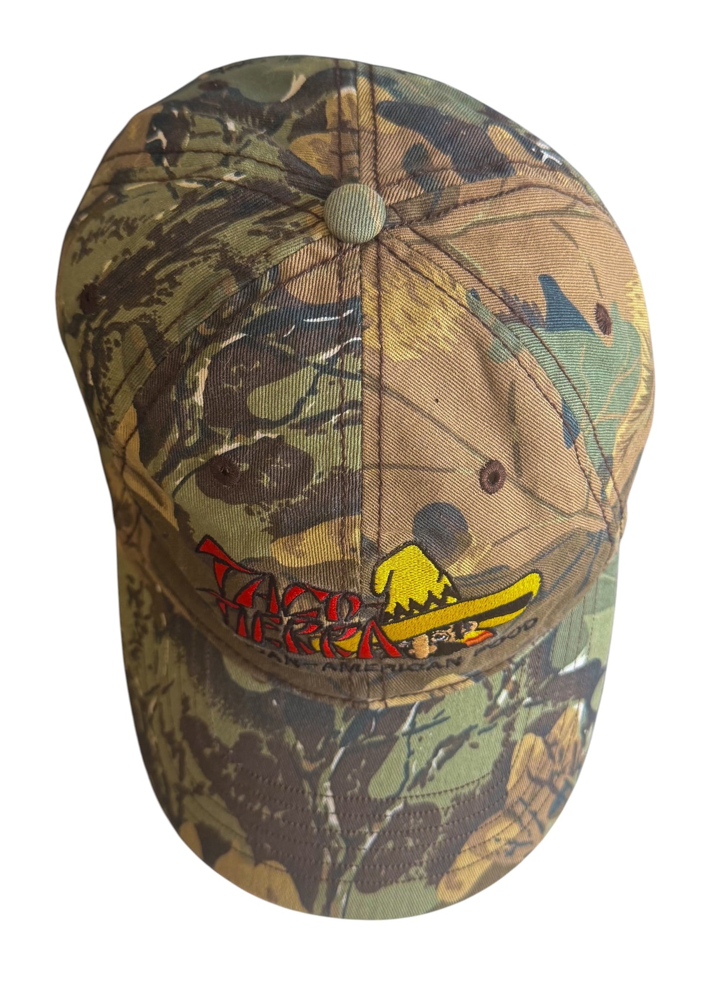 1990s Zasa Tierra Realtree Camo Embroidered Cap