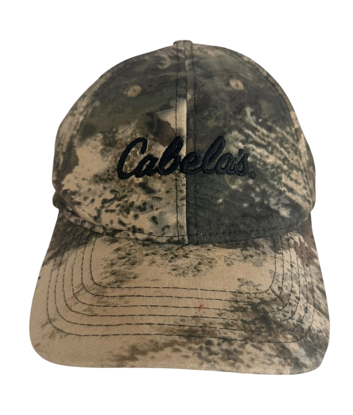 Vintage 1990s Cabela's Realtree Camo Embroidered Cap