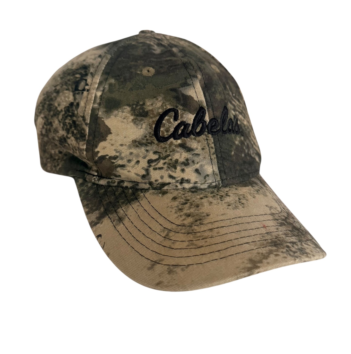 Vintage 1990s Cabela's Realtree Camo Embroidered Cap