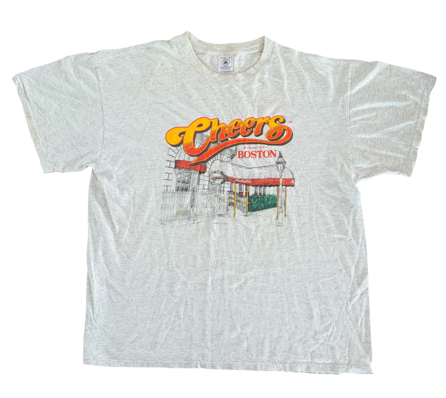 Vintage 2000 Cheers Boston Vintage T-Shirt, XL