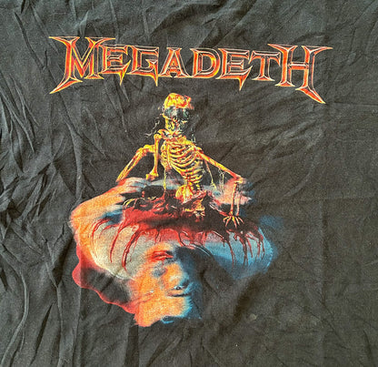 Vintage Megadeath The World Needs A Hero 2001-2002 Tour Tee XL Rare