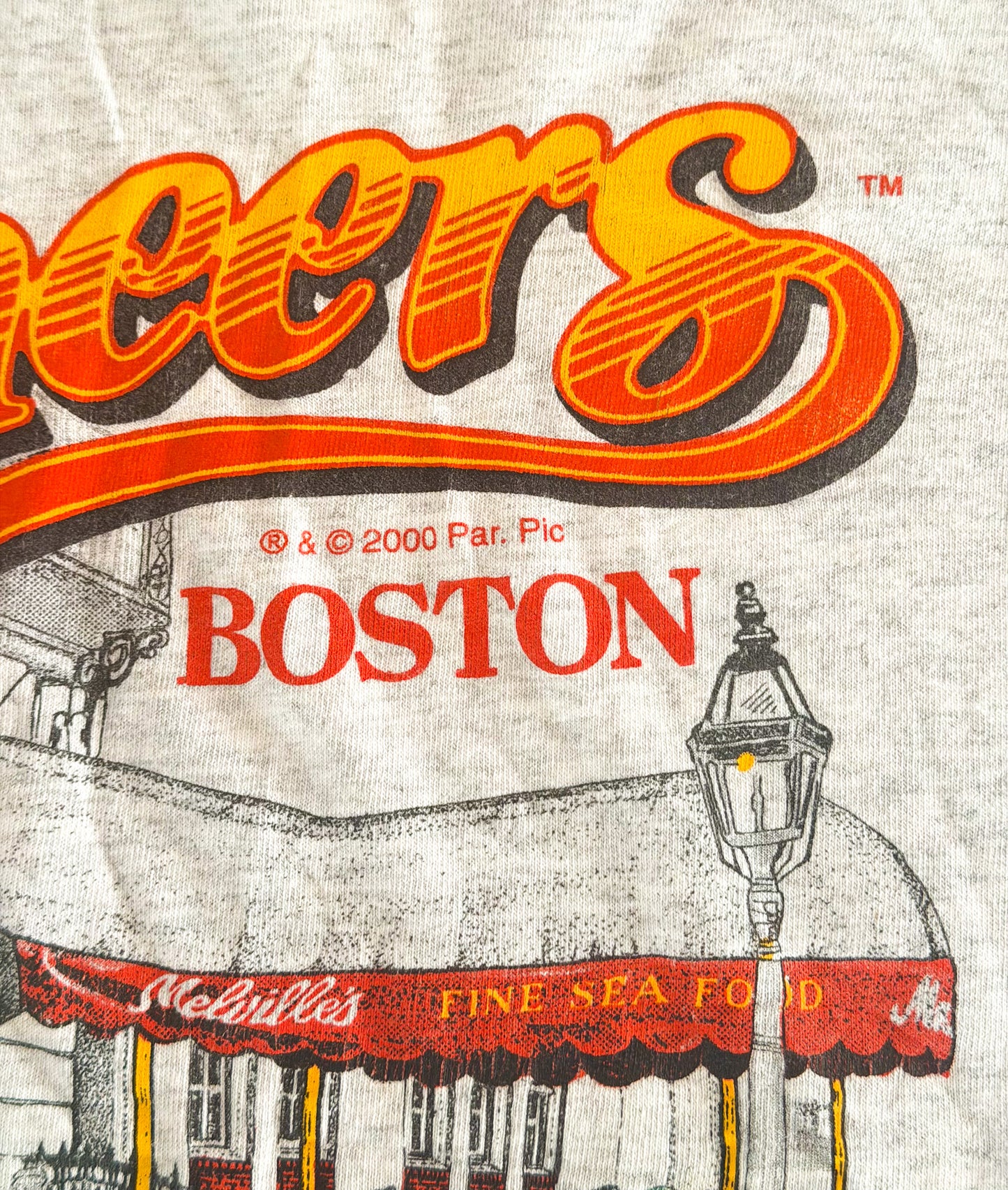 Vintage 2000 Cheers Boston Vintage T-Shirt, XL
