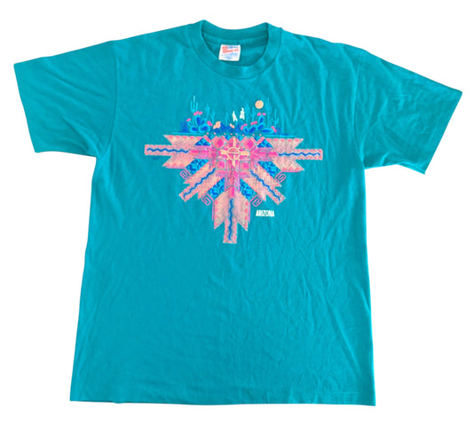 1990s Arizona Southwestern Single Stitch T-Shirt, Large