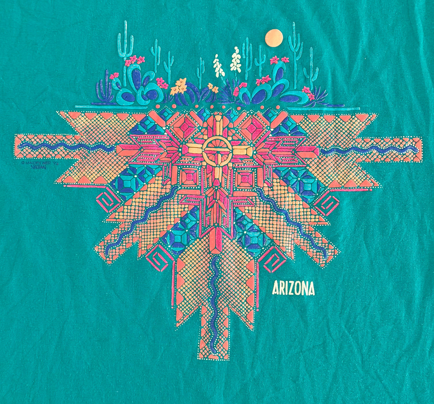 1990s Arizona Southwestern Single Stitch T-Shirt, Large