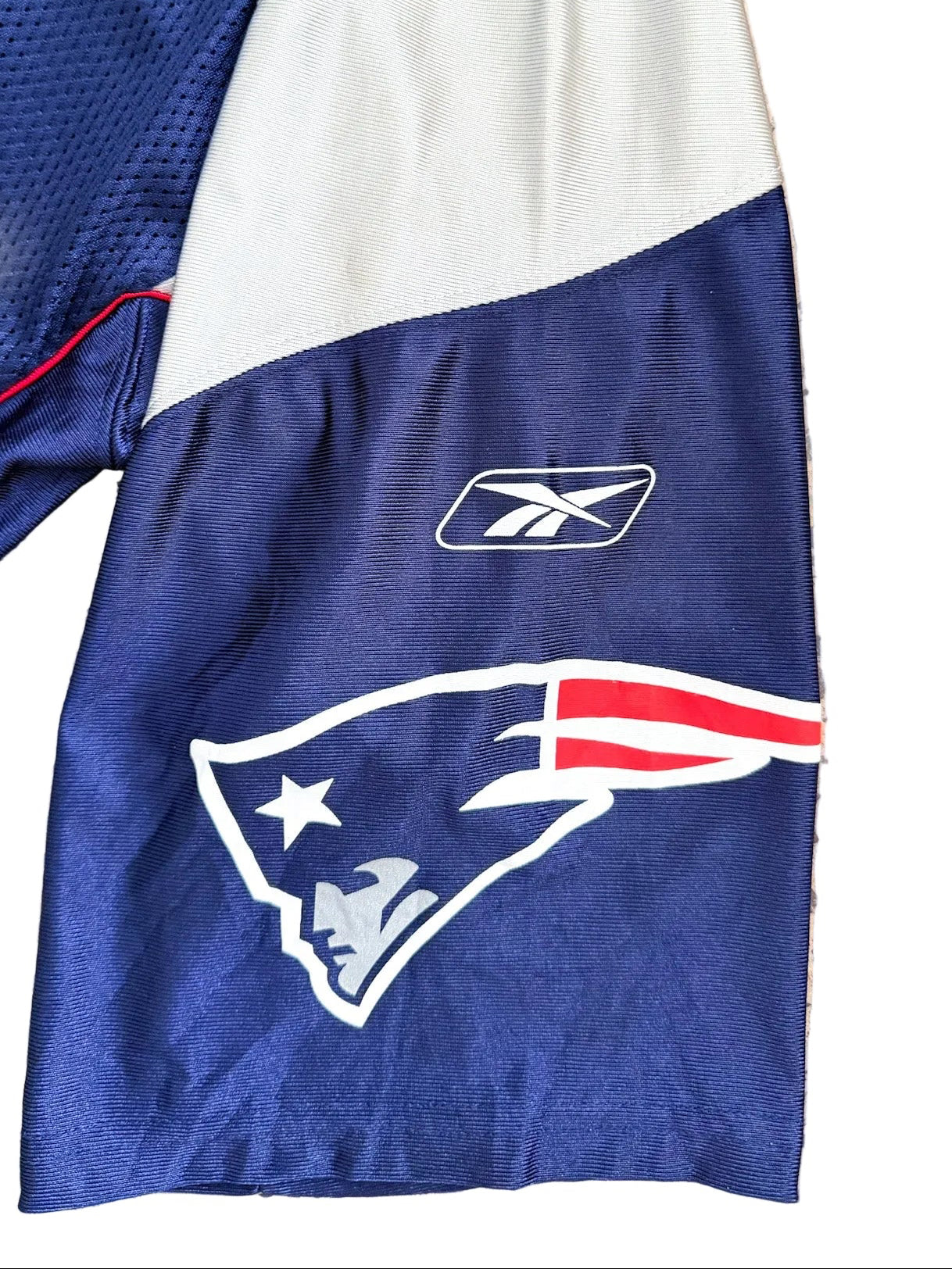 Vintage 2000s New England Patriots #12 Tom Brady NFL Reebok Equipment On-Field Jersey – Size XL