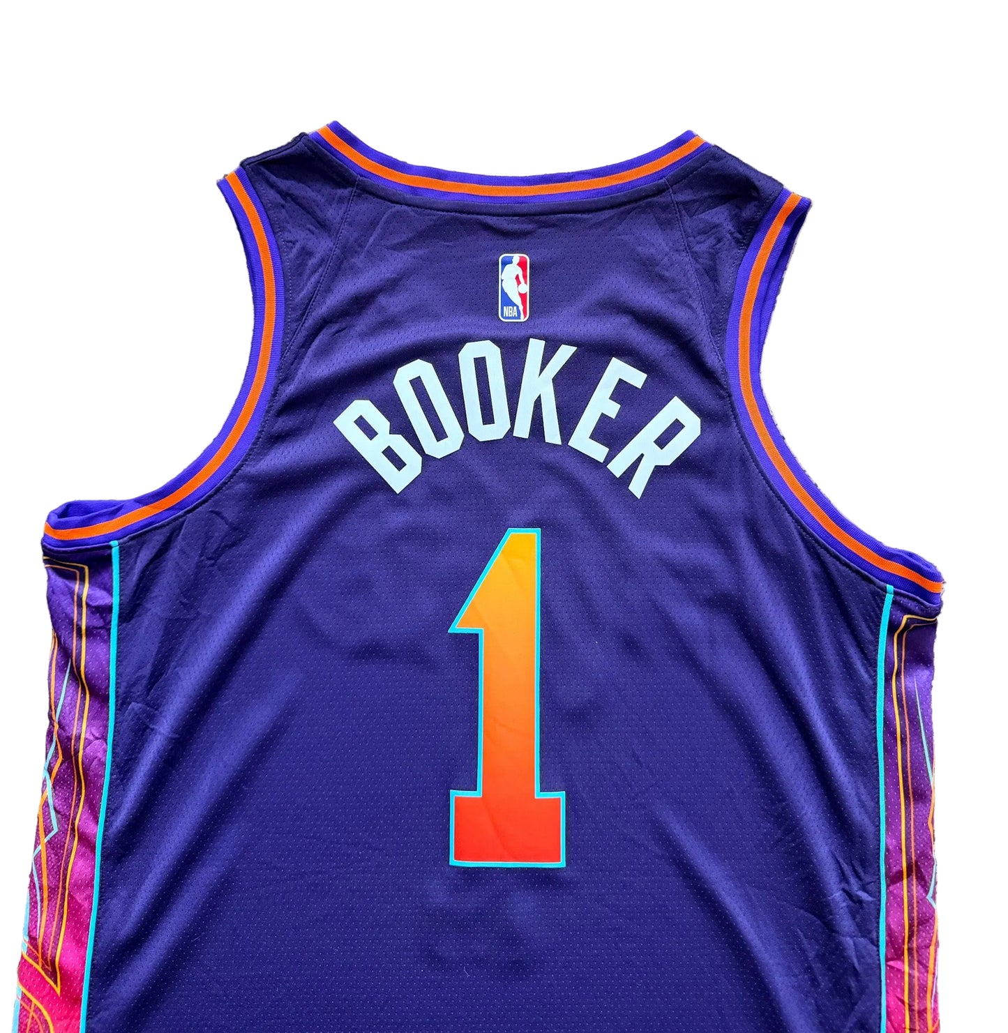Vintage Nike NBA Phoenix Suns Devin Booker “El Valle” City Edition Jersey – Size Large