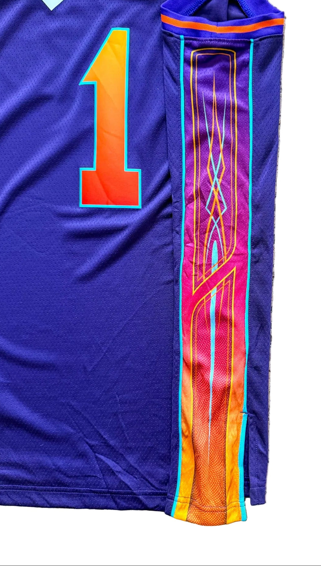 Vintage Nike NBA Phoenix Suns Devin Booker “El Valle” City Edition Jersey – Size Large