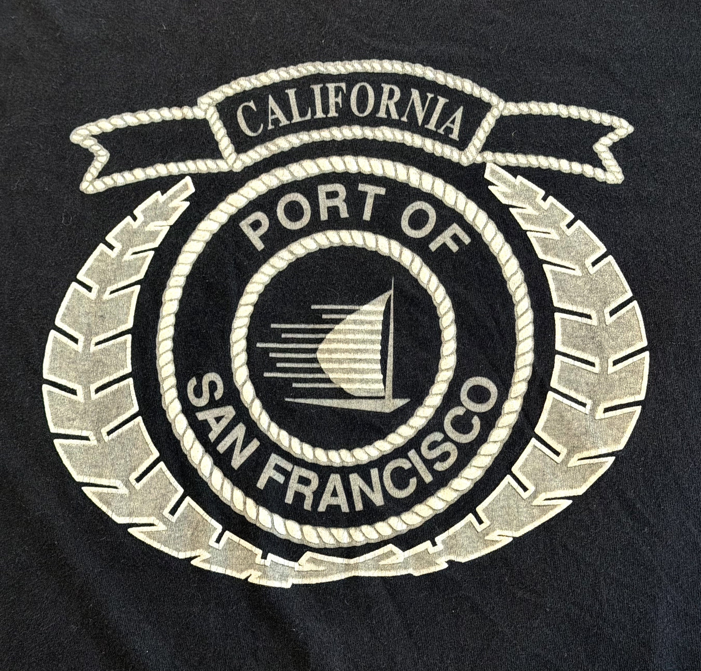 Vintage 1990s California Port of San Francisco T-Shirt, XL