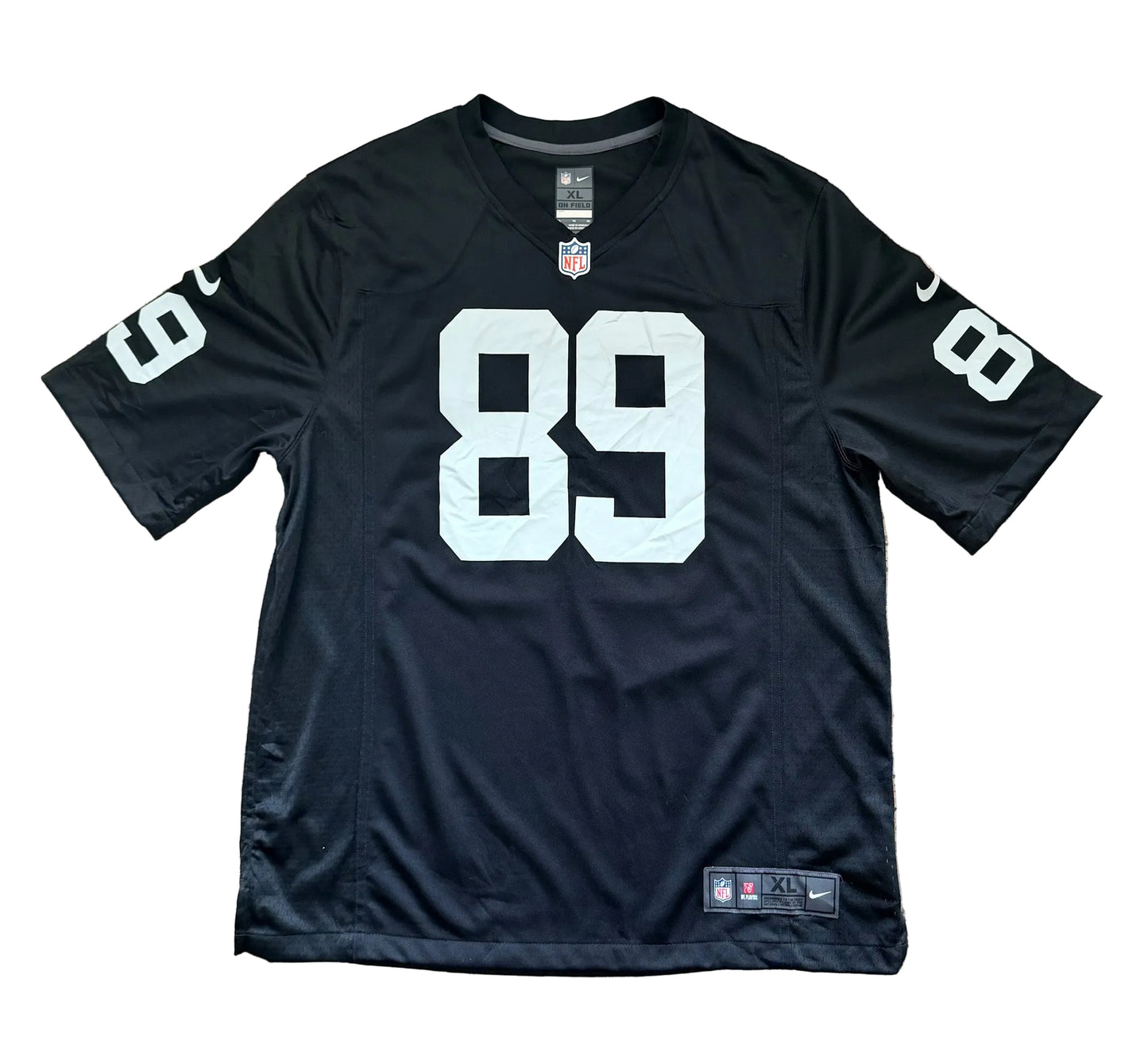 Vintage Nike NFL Las Vegas Raiders Amari Cooper #89 On-Field Jersey – Black, Size XL