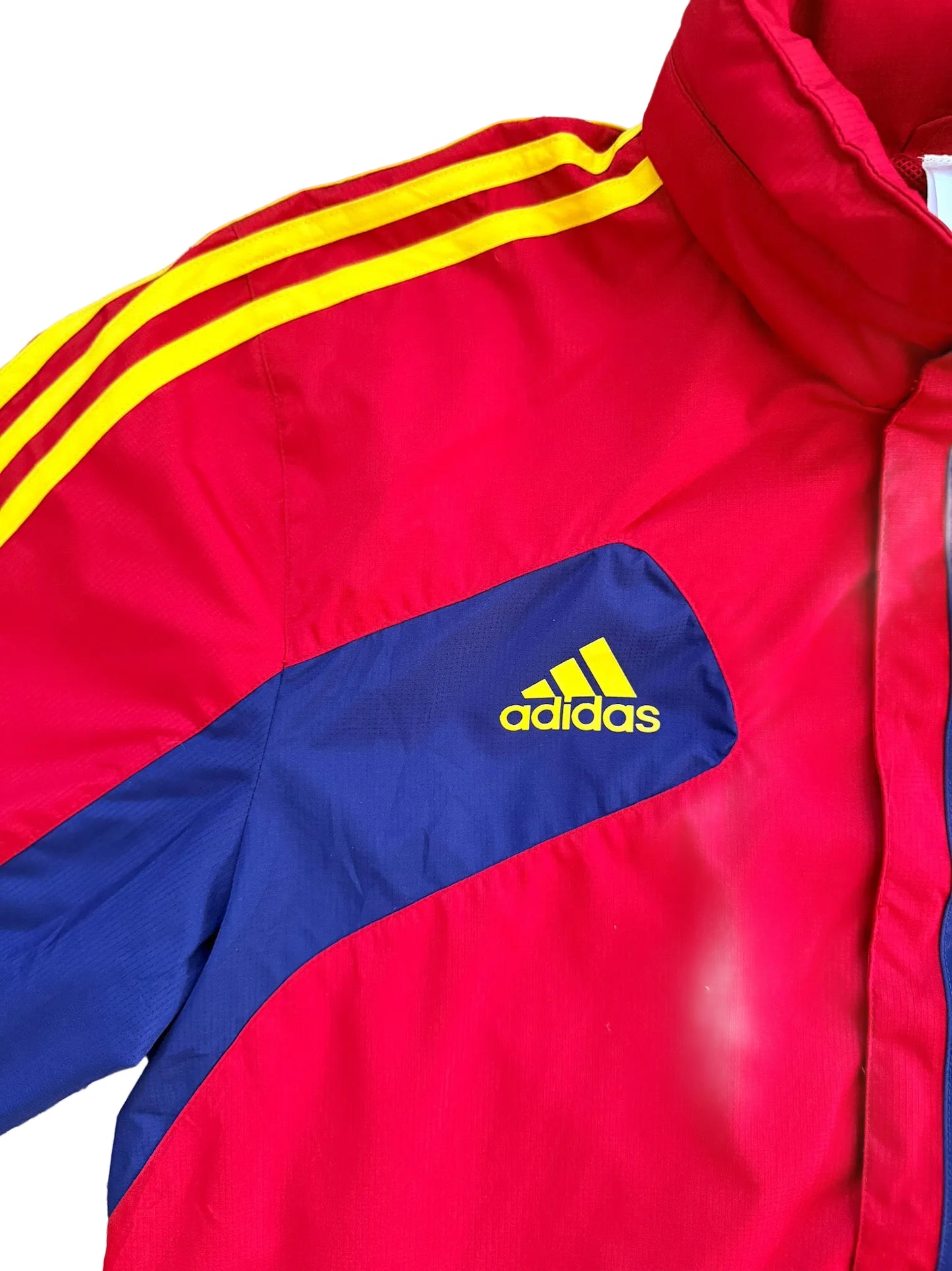 Adidas Real Salt Lake City Soccer Xango Sponsored Windbreaker Team Jacket Size - Large