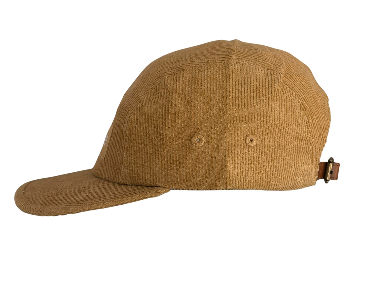Supreme Box Logo Corduroy Camp Cap Camel Brown