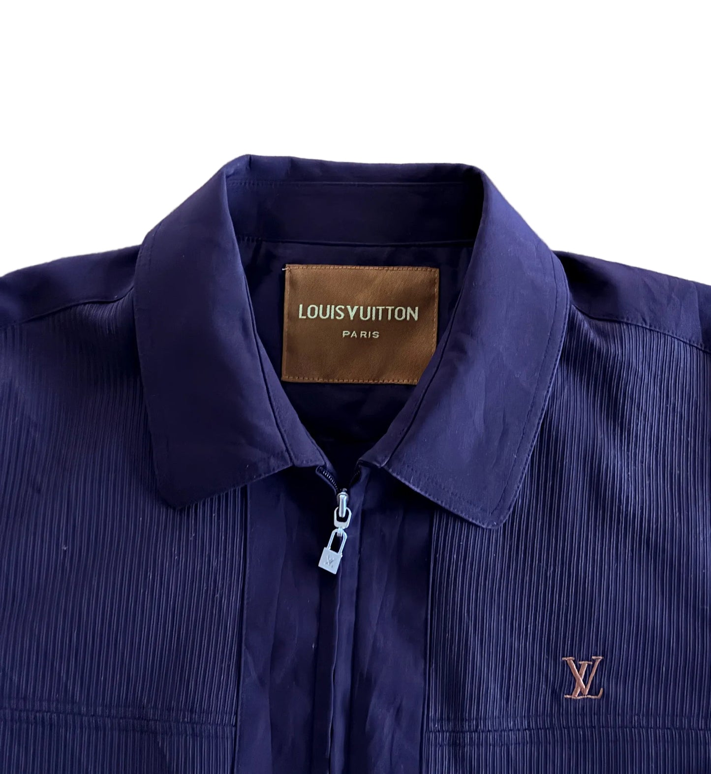 Louis Vuitton Embroidered Logo Zip Jacket Size XL