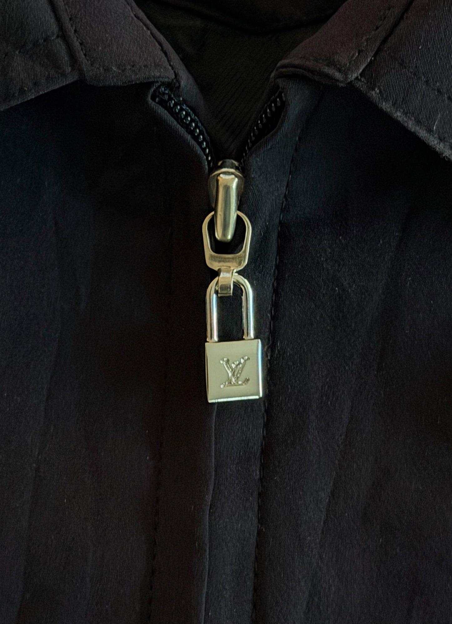 Louis Vuitton Embroidered Logo Zip Jacket Size XL