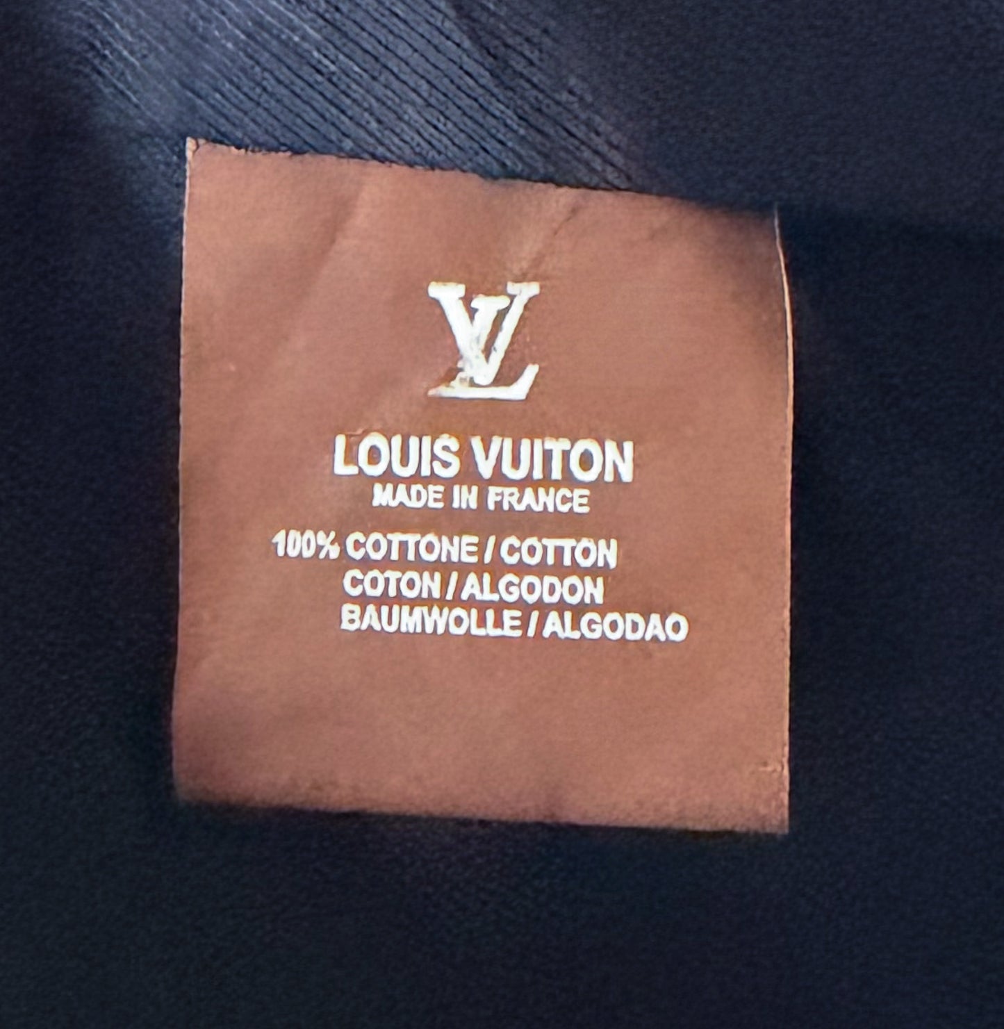 Louis Vuitton Embroidered Logo Zip Jacket Size XL