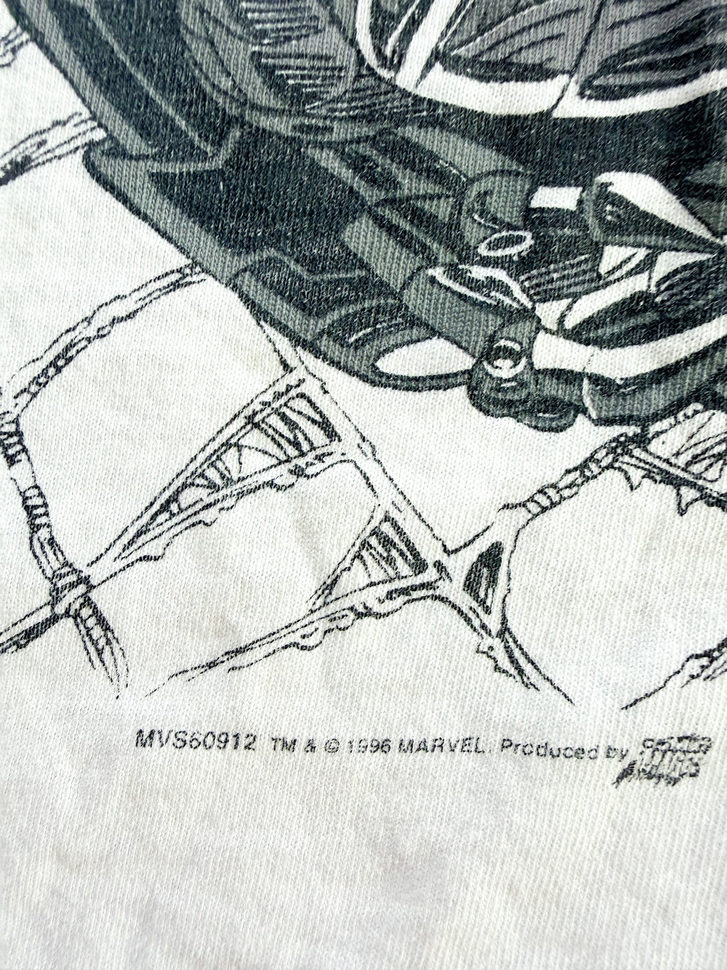 Vintage 1996 Marvel Spider-Man Scarlet Spider Comic Single Stitch T-Shirt Size - Large