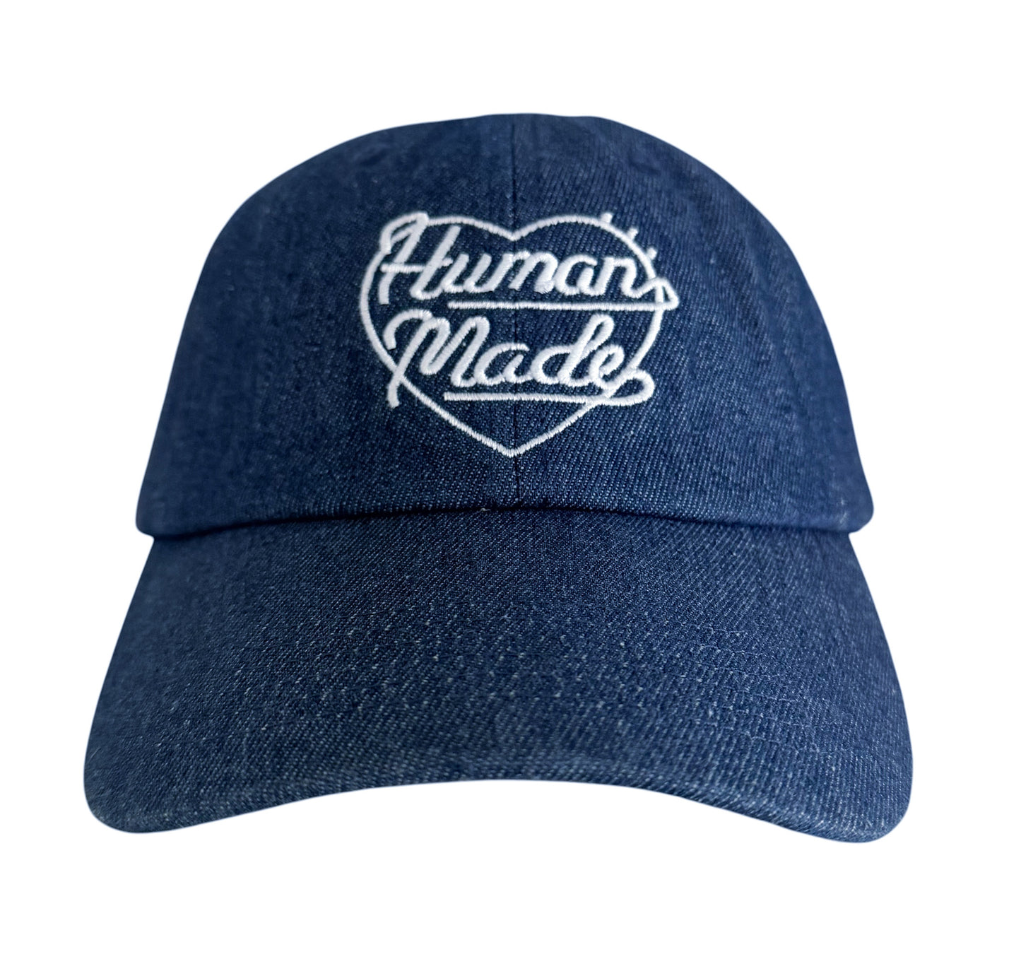 Human Made Heart Logo Denim Blue Cap One Size