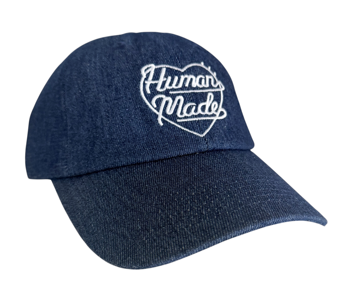 Human Made Heart Logo Denim Blue Cap One Size