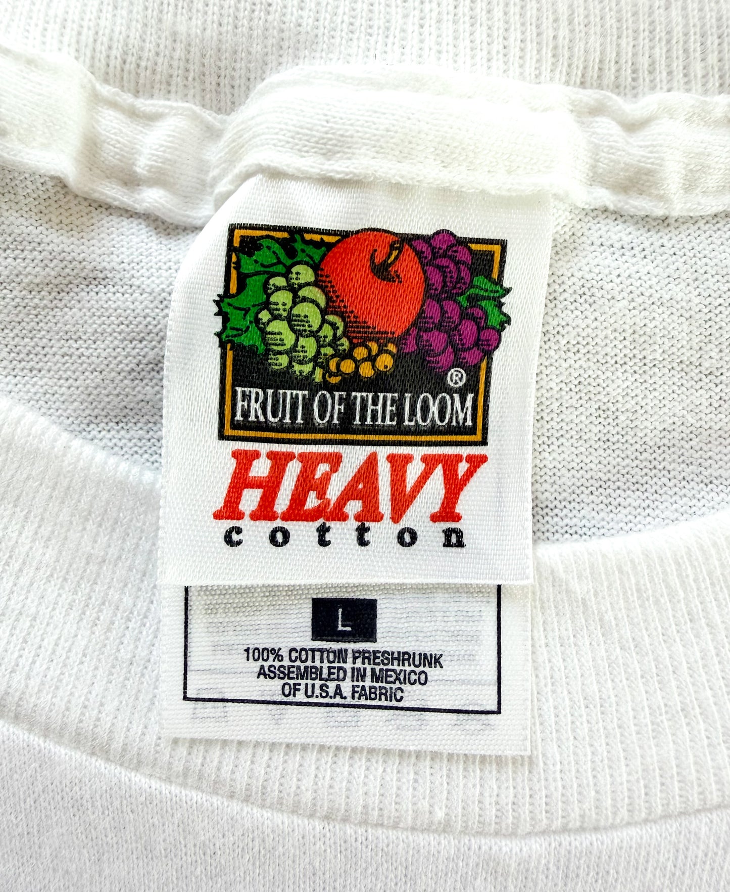 Vintage Big Dog “Face Defeat” Signed Single Stitch T-Shirt – Large