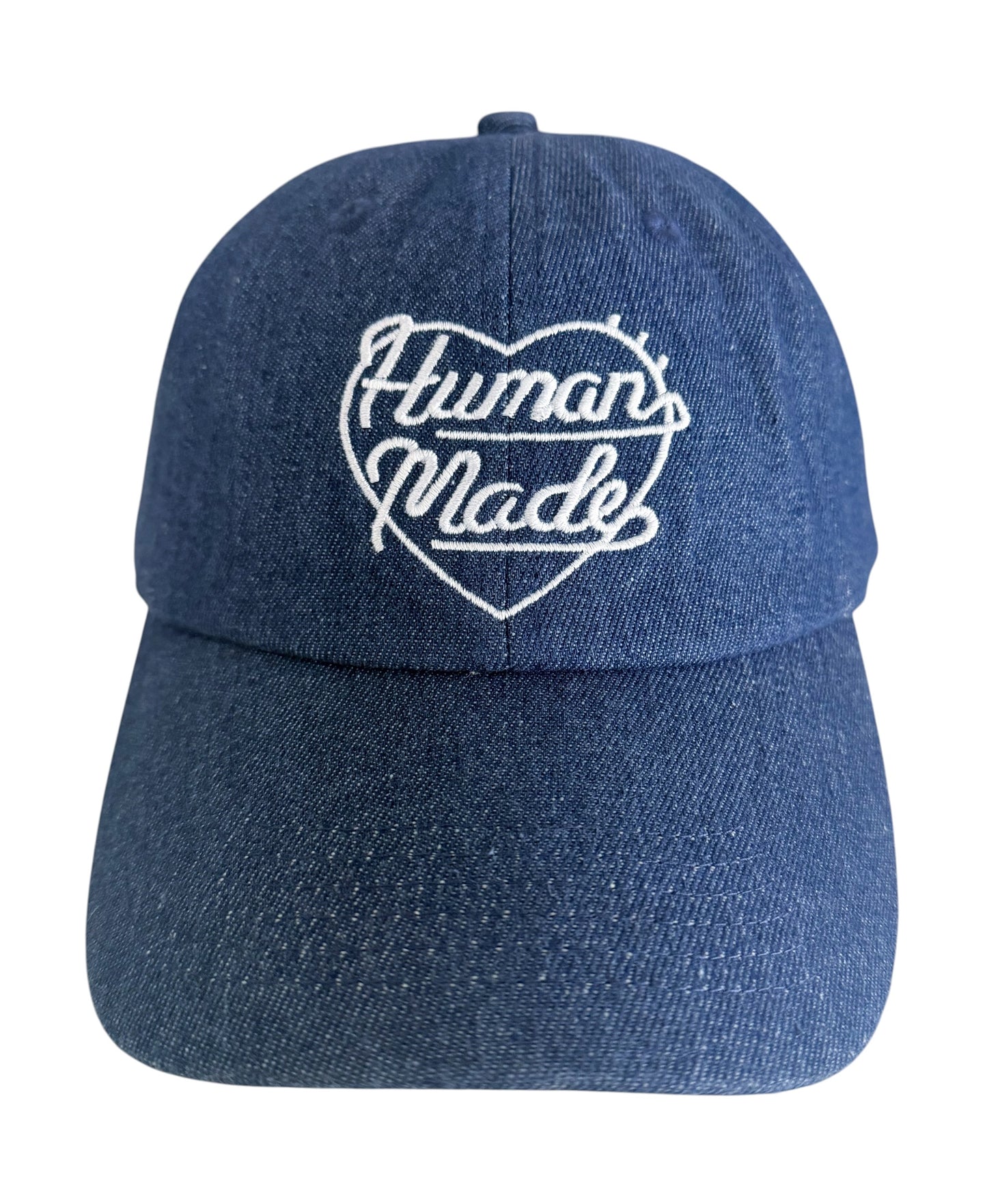 Human Made Heart Logo Denim Blue Cap One Size