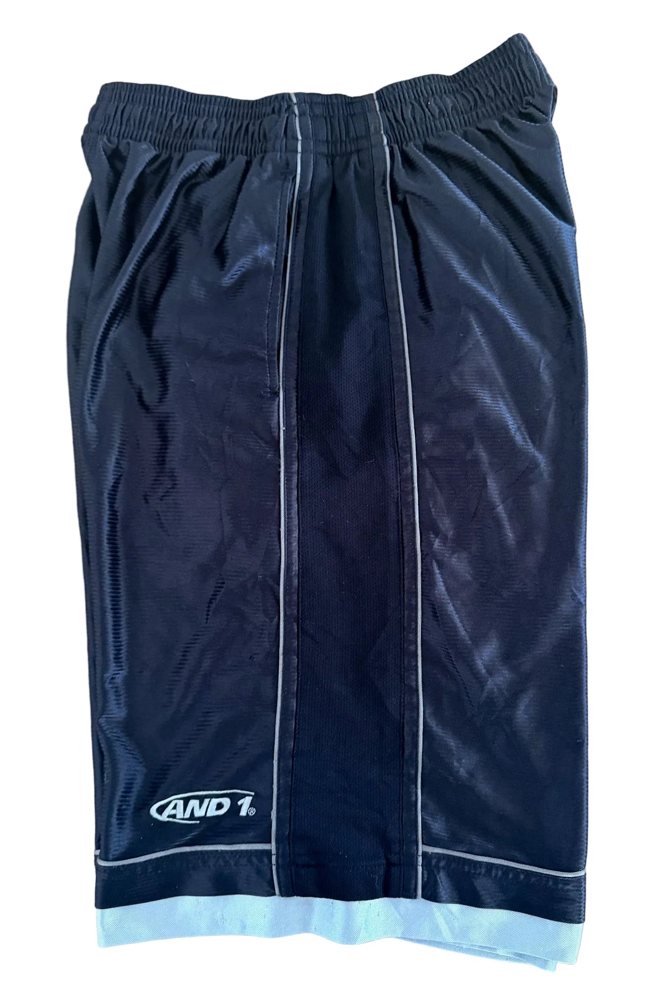 Vintage AND1 Black Basketball Shorts Y2K Streetwear Athletic – Medium