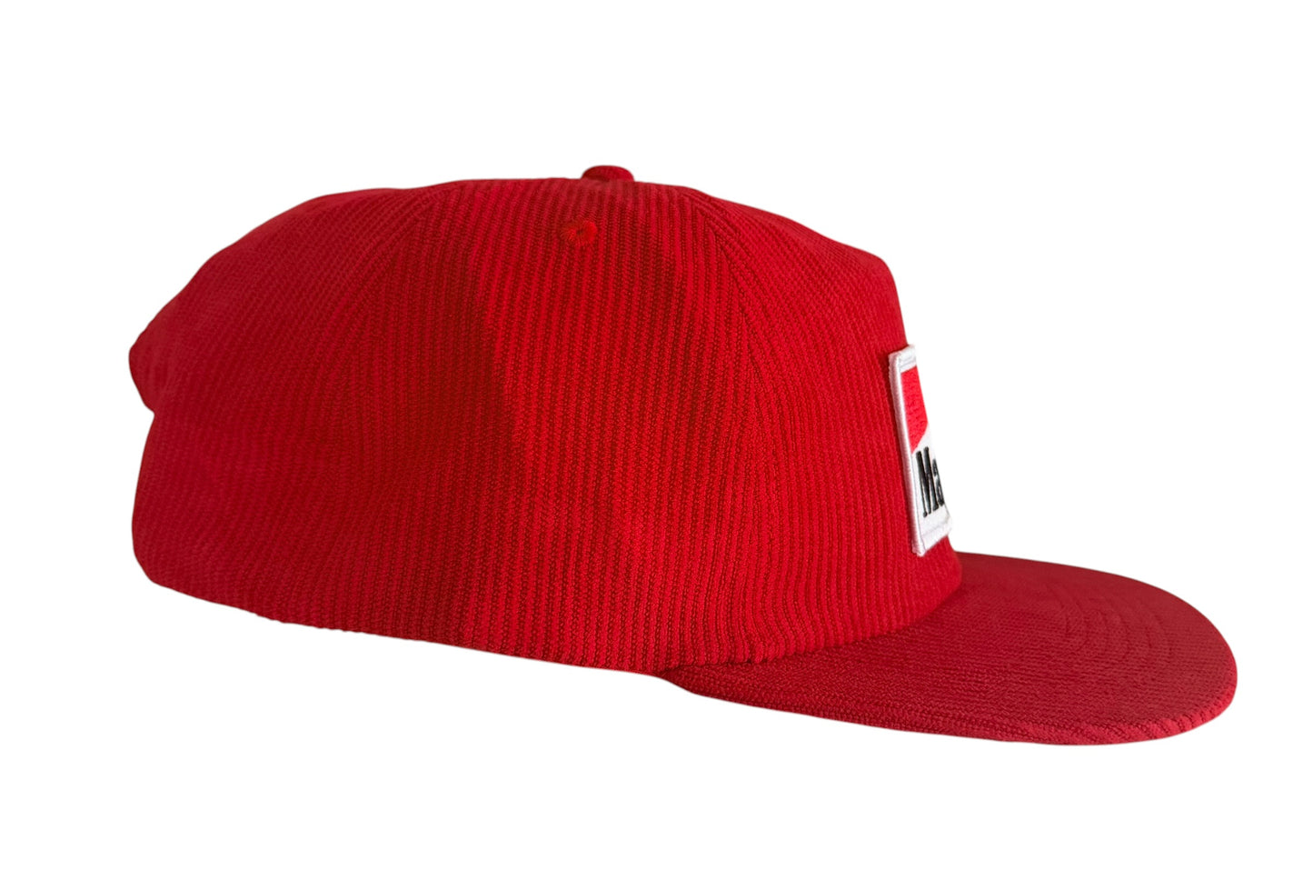 Marlboro Red Corduroy Snapback Cap One Size