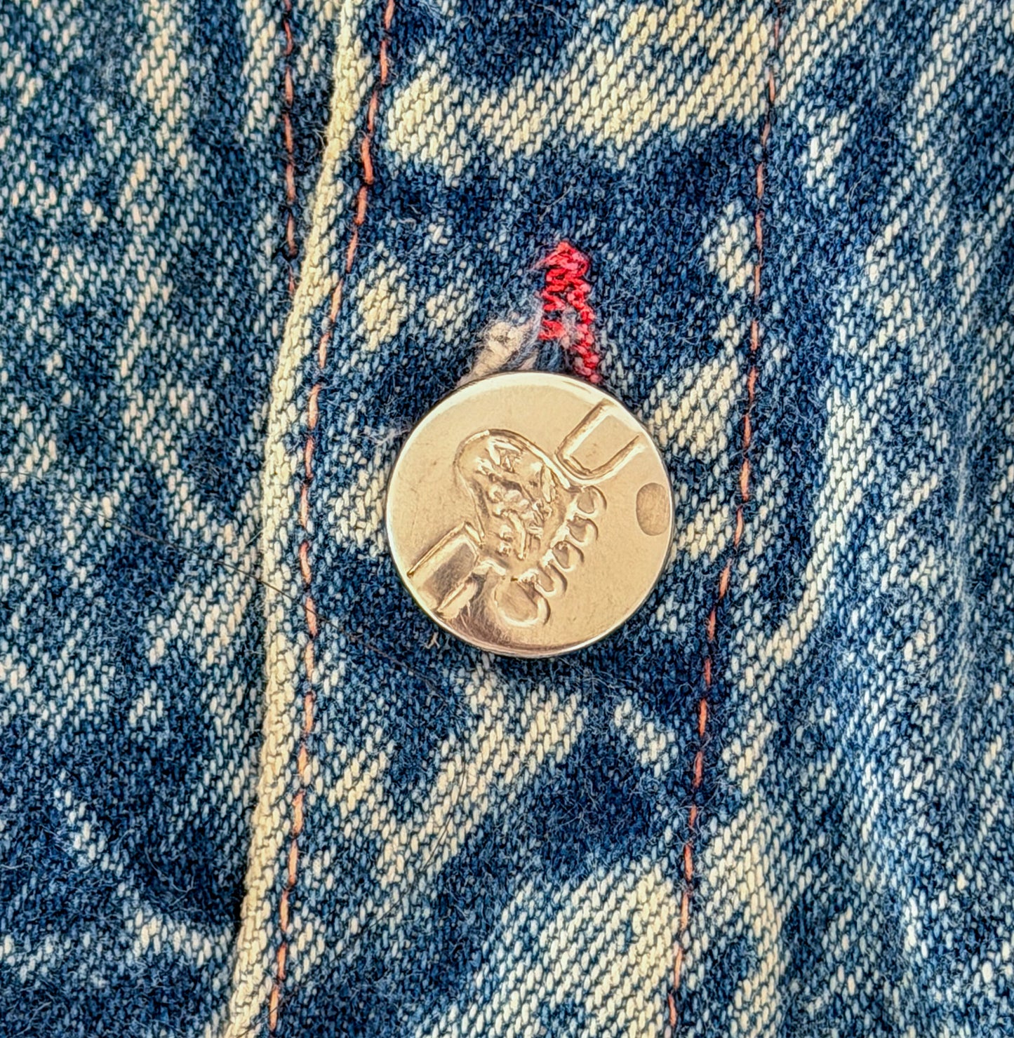 1980s Kids Acid Wash Denim Jacket Vintage Blue Denim Jacket, 5–6 Years