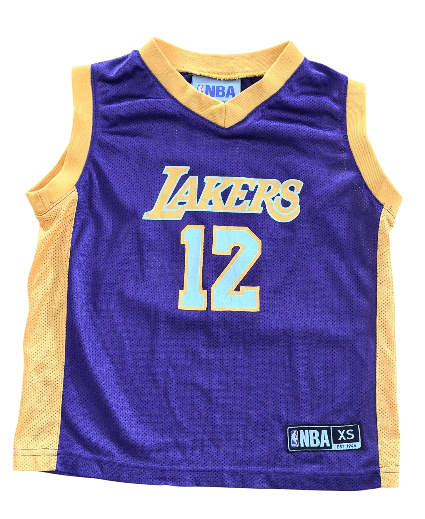 NBA Los Angeles Lakers Dwight Howard #12 Kids Jersey, XS (4–5 Years)
