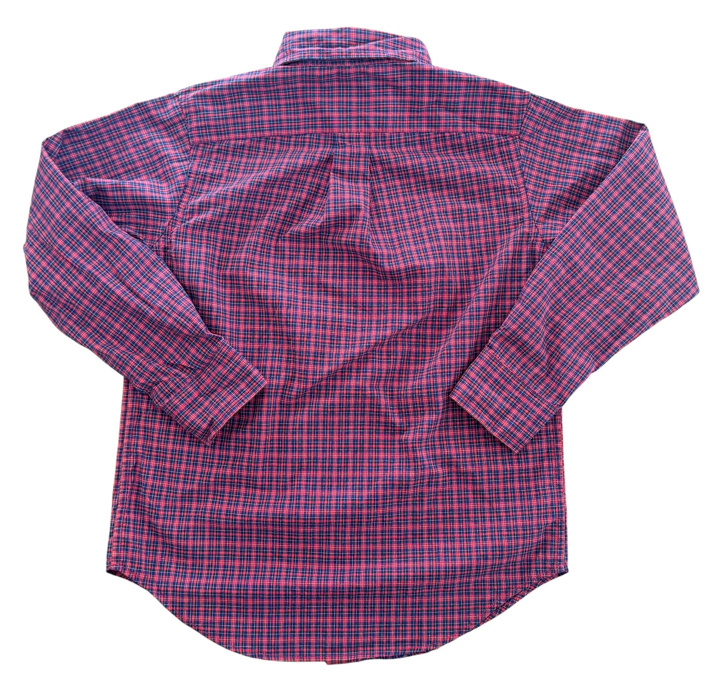 Kids Ralph Lauren Red Gingham Button Down Shirt Kids, 6 Years