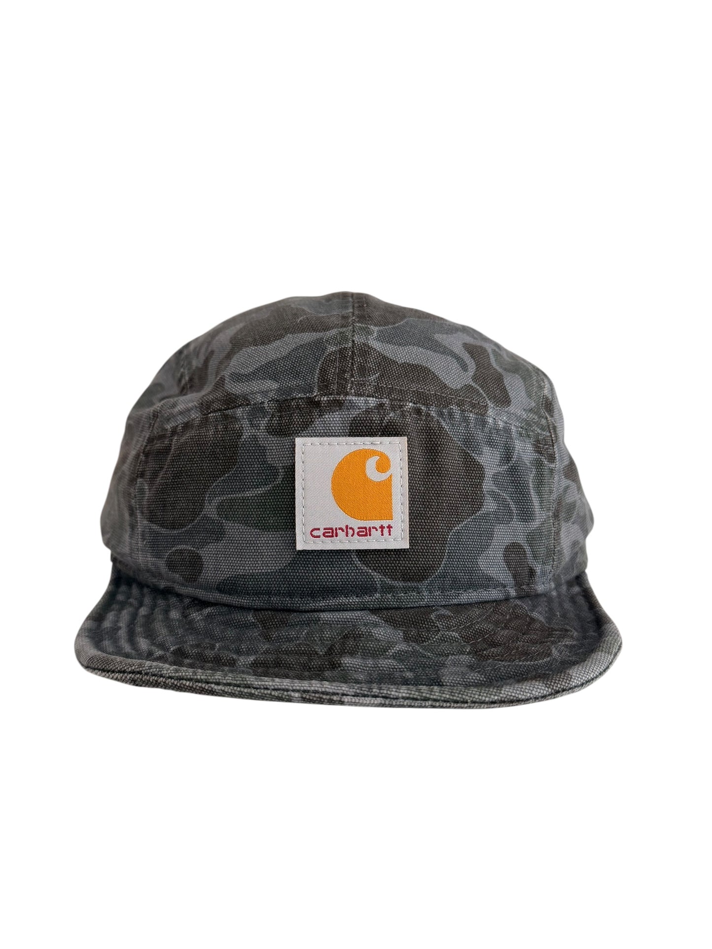 Carhartt Slate Grey Camo Five Panel Cap One Size
