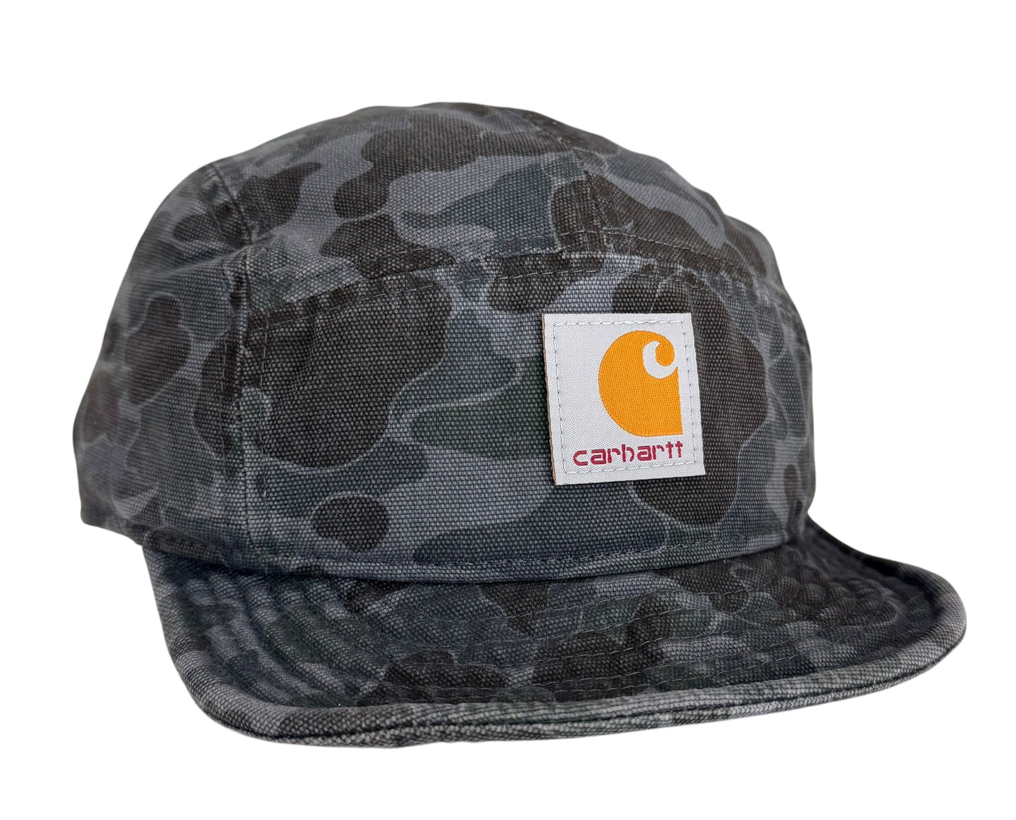 Carhartt Slate Grey Camo Five Panel Cap One Size