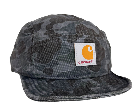 Carhartt Slate Grey Camo Five Panel Cap One Size