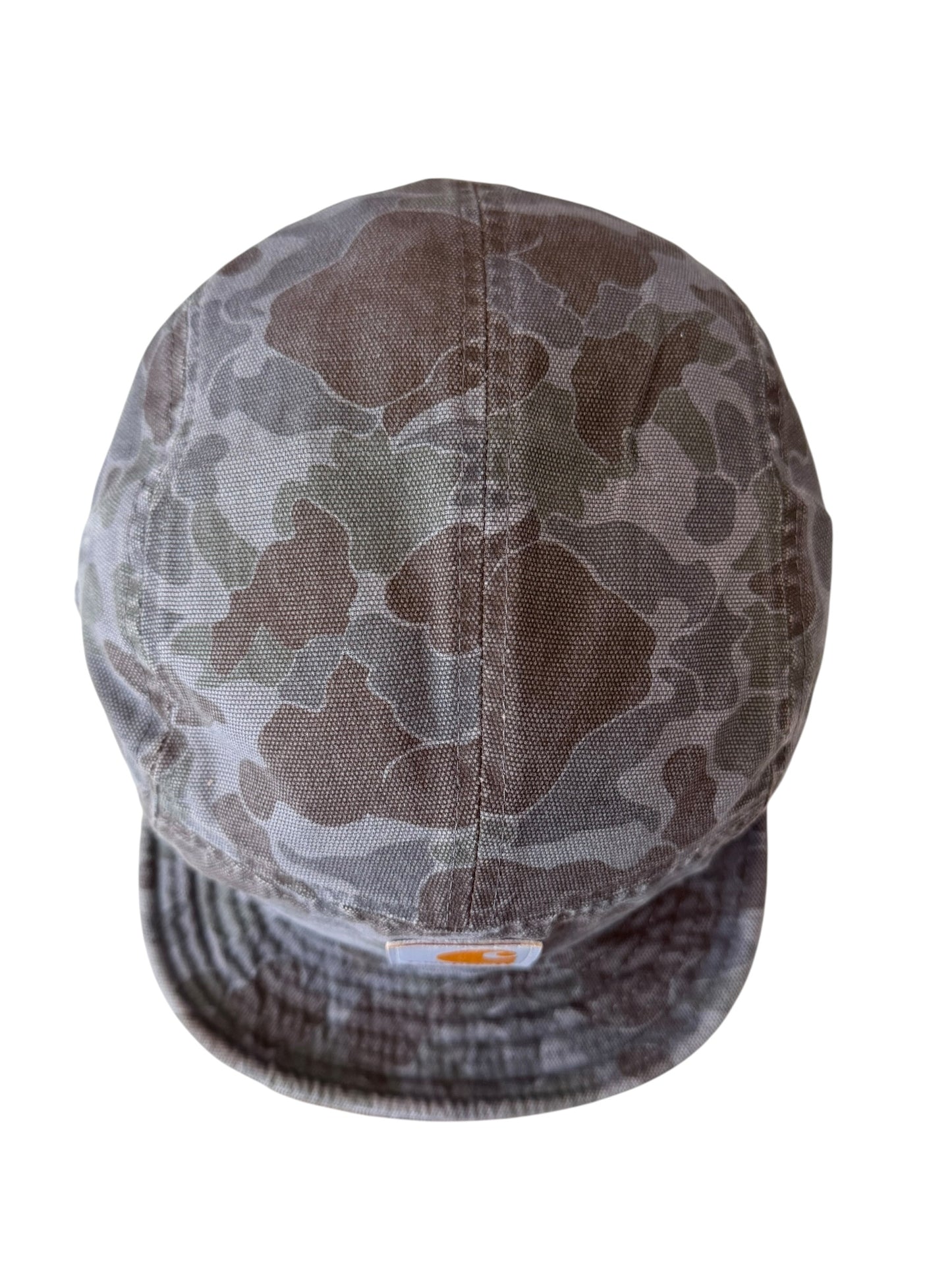 Carhartt Slate Grey Camo Five Panel Cap One Size