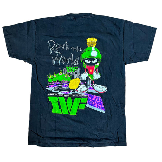 Vintage Looney Tunes Marvin The Martian Intergalactic Wrestling Federation Large