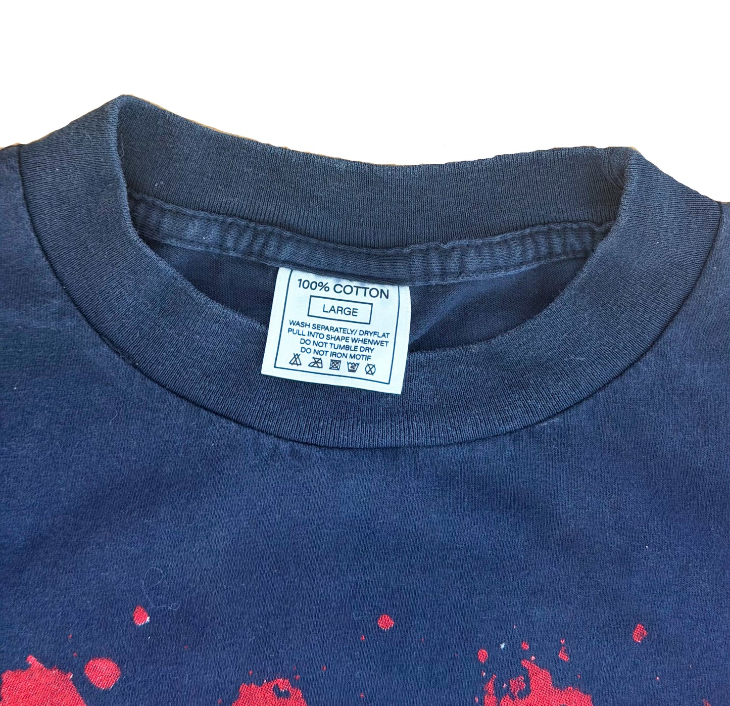 Marilyn Manson Discography Graphic Single Stitch Band T-Shirt Size Large