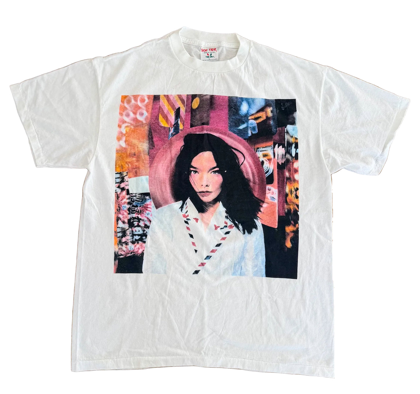 Vintage Björk “Post” Album Graphic Made in USA Band T-Shirt – Large