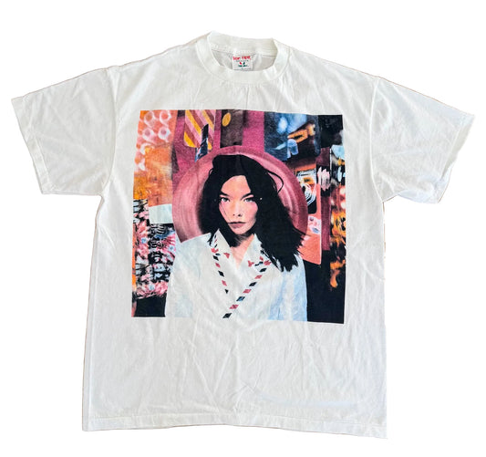 Vintage Björk “Post” Album Graphic Made in USA Band T-Shirt – Large