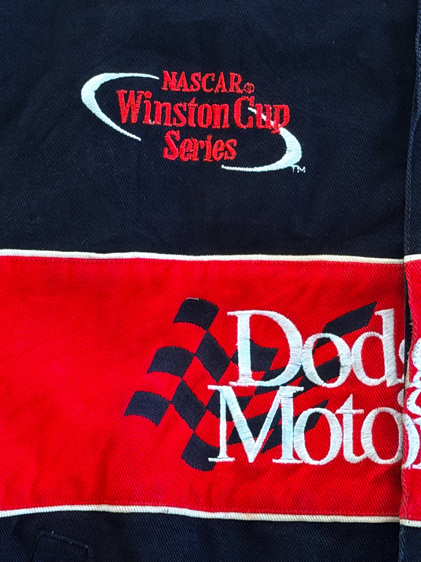 Vintage Dodge Motorsports Mopar NASCAR Winston Cup Racing Jacket, Medium
