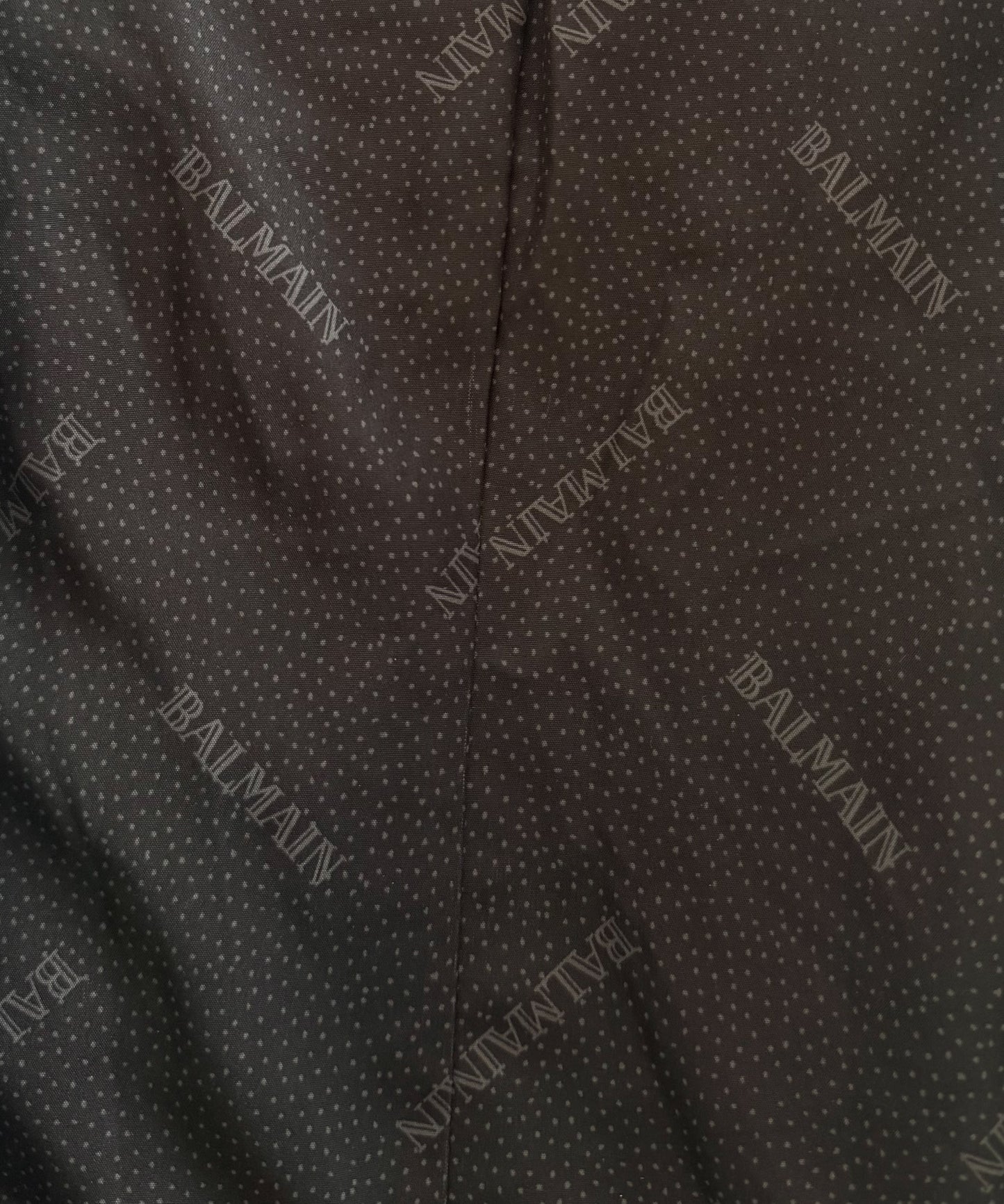 Balmain Paris Quilted Houndstooth Jacket, XL