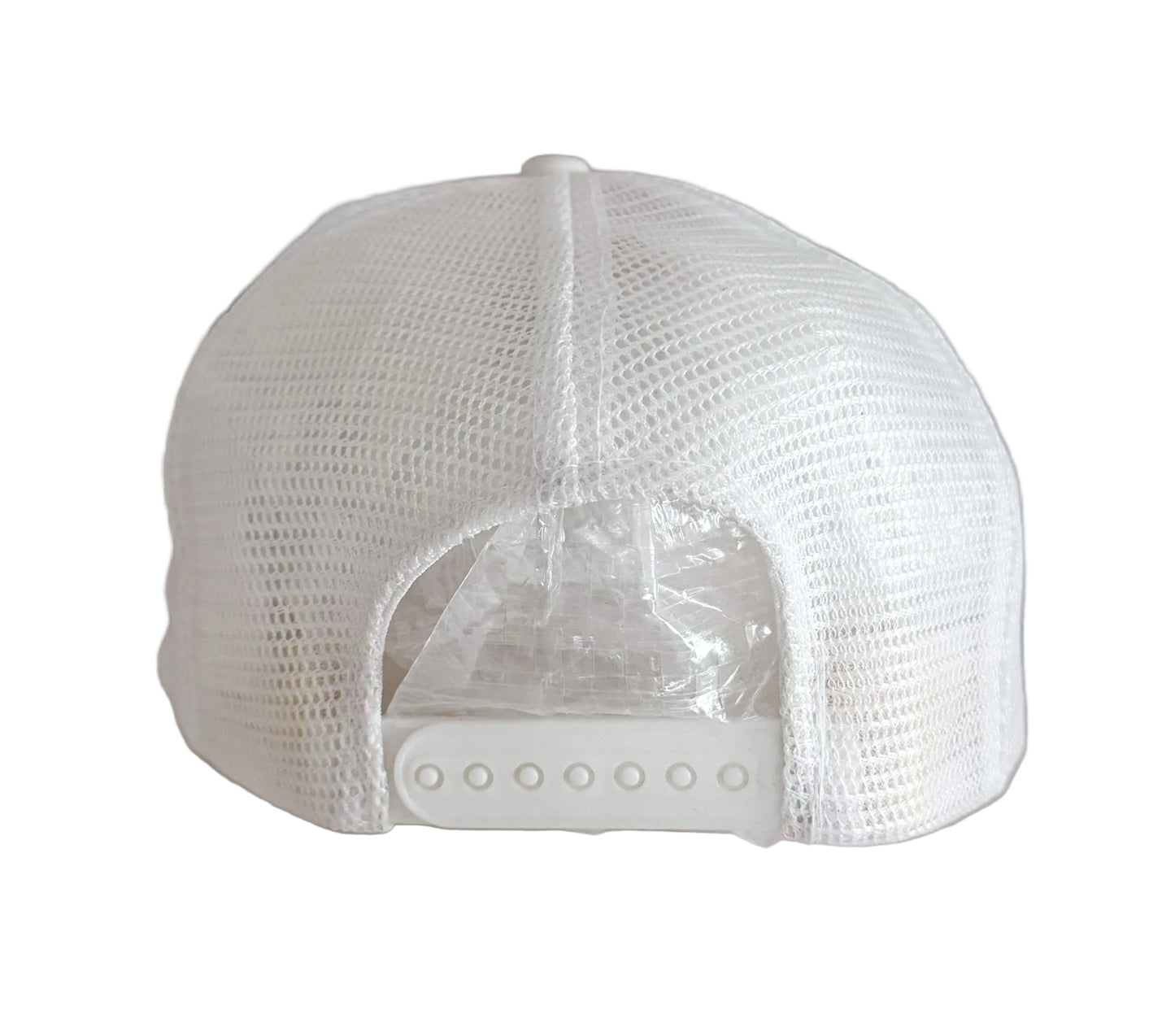 Vintage 90's Simply Paradise Florida White Mesh Rope Snapback Cap